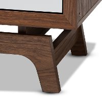 Modern Walnut Brown Dresser - Wilt-8