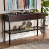 152-9347-RCW Industrial Metal Dining Room Sideboard - Mack