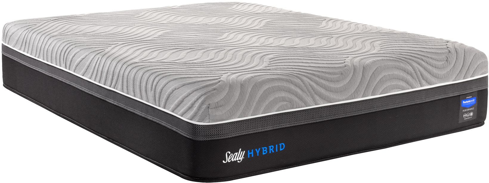 52332561 Sealy Medium Hybrid King Mattress - Kelburn II-1