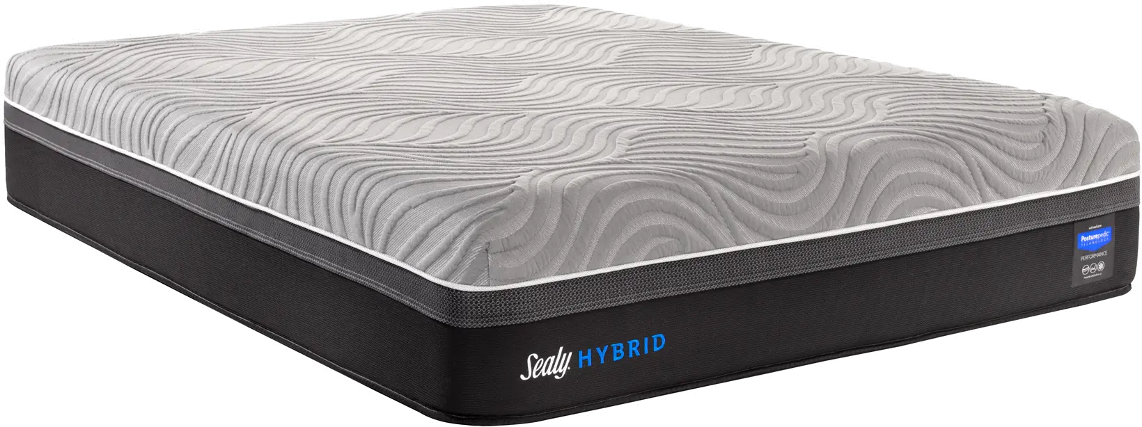 52332561 Sealy Medium Hybrid King Mattress - Kelburn II-1