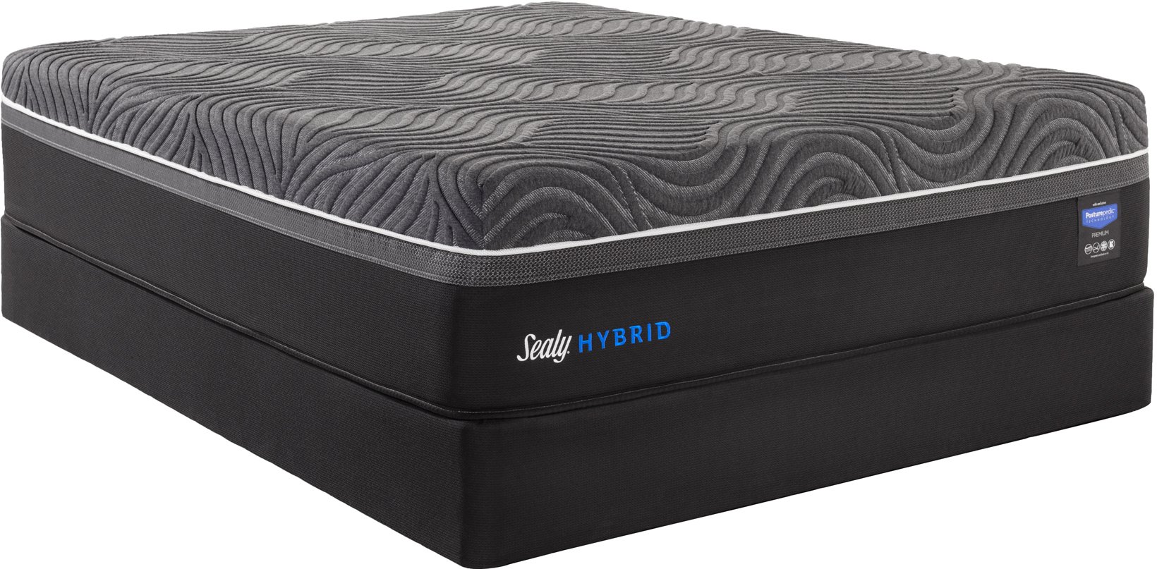 52335051 Sealy Firm Hybrid Queen Mattress - Silver Chill-2