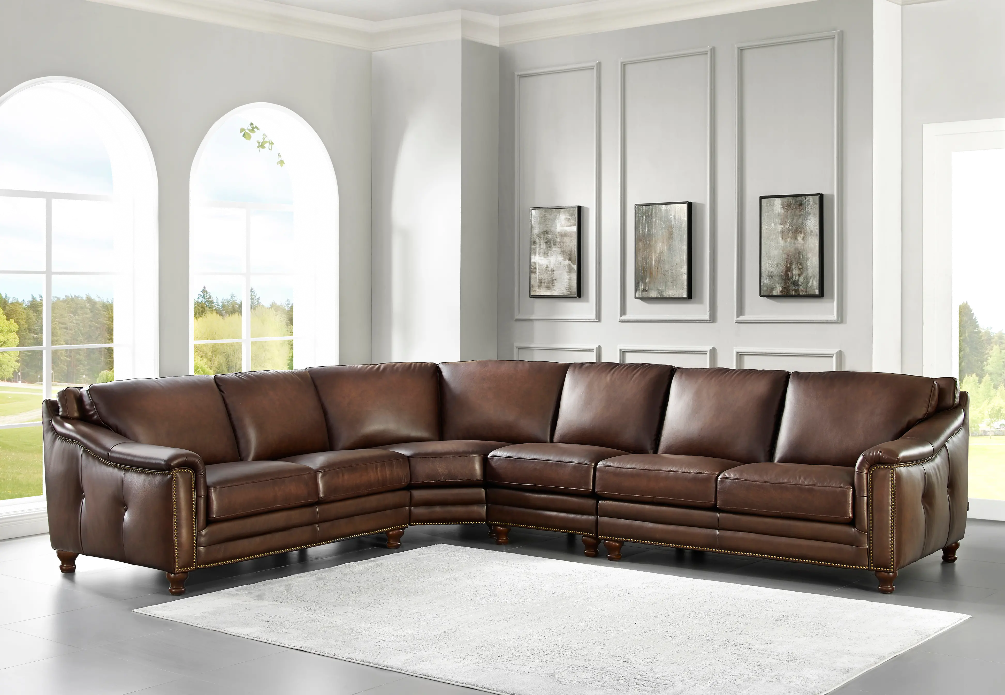 Billingham 4-Piece L-Shaped Sectional-1