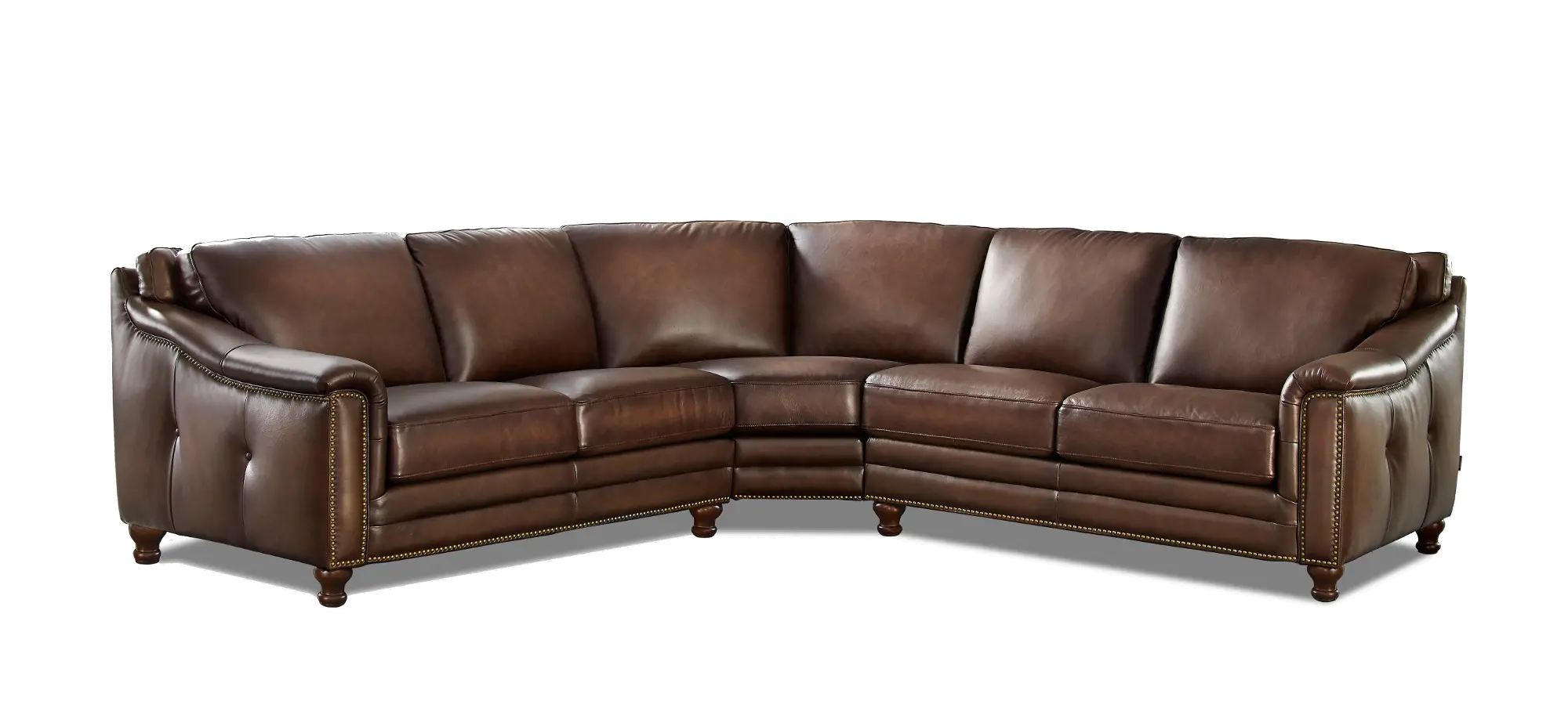 Billingham 3-Piece Curved Sectional-1