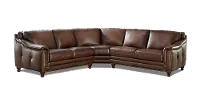 Billingham 3-Piece Curved Sectional