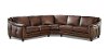 Traditional Brown 3 Piece Sectional - Billingham