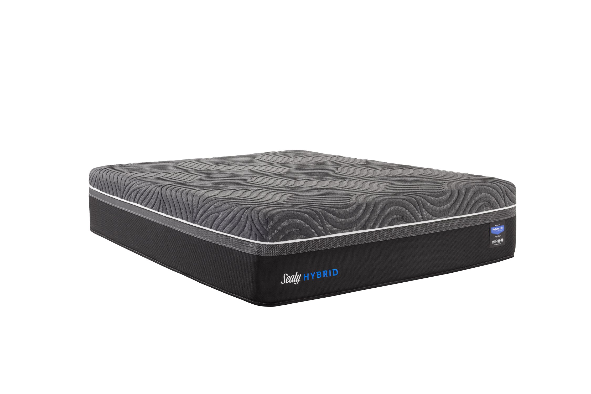 52335461 Sealy Plush Hybrid King Size Mattress - Silver Chill-1