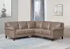 New London 3-Piece Leather Sectional