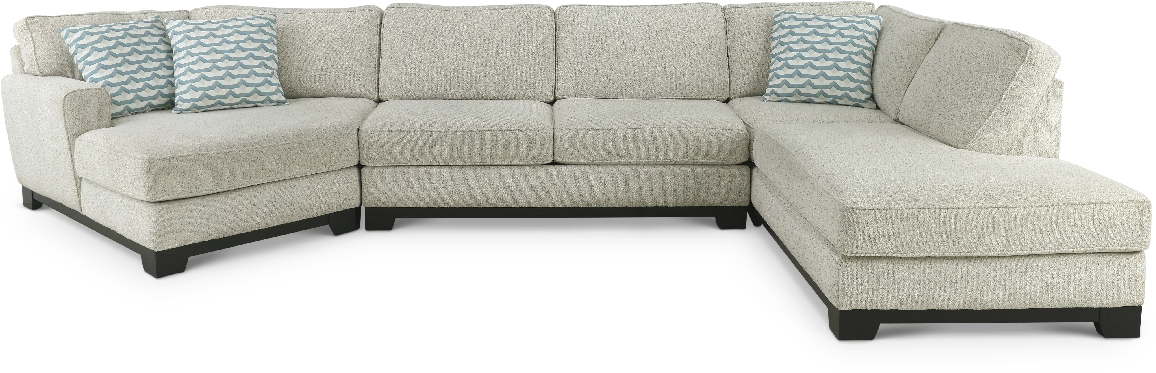 KIT Pisces 3-Piece Right-Facing Chaise Sectional-1