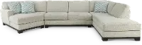KIT Pisces 3-Piece Right-Facing Chaise Sectional