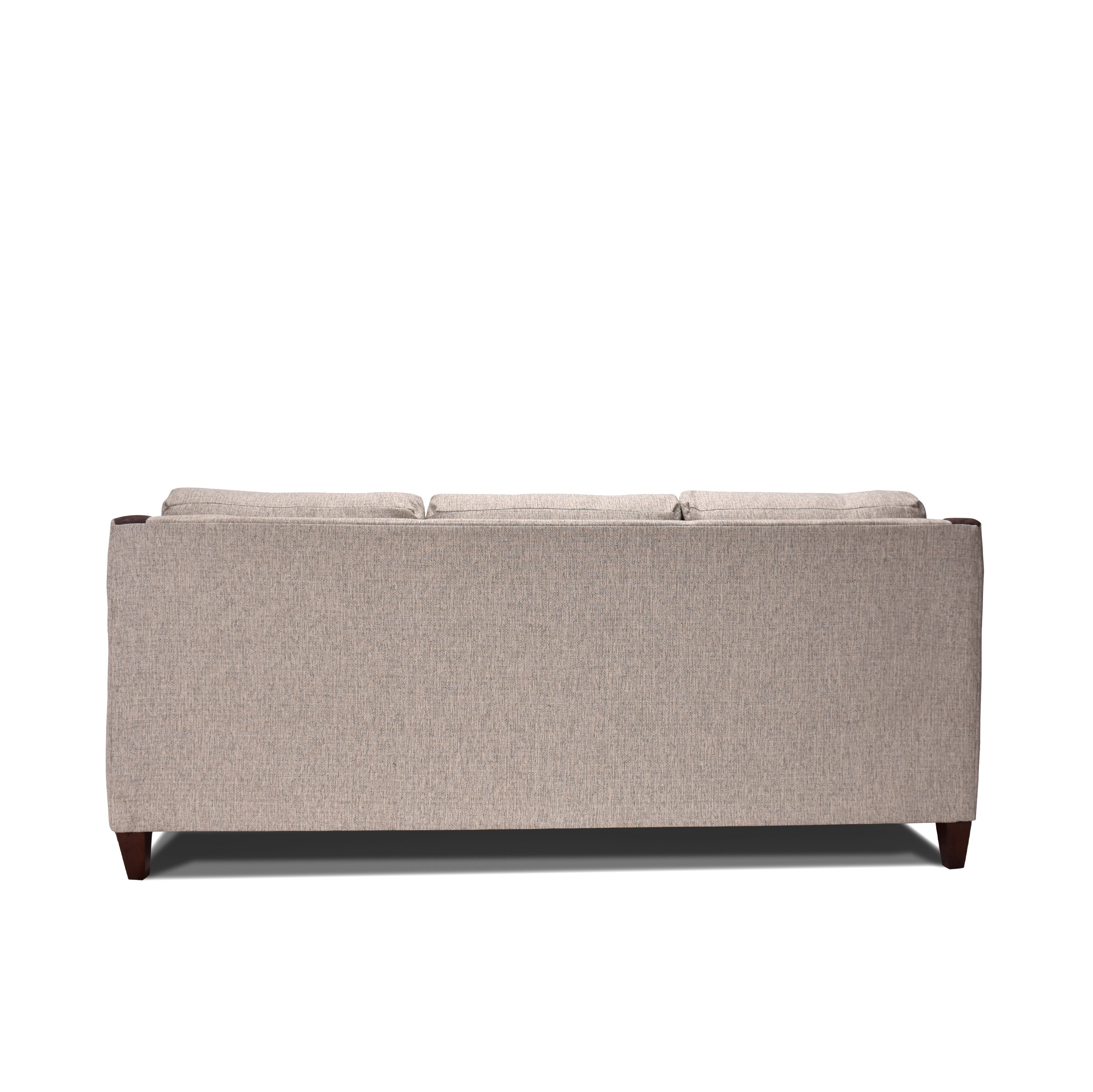 Contemporary Mocha Brown and Fog Gray Sofa - Alvarado-6