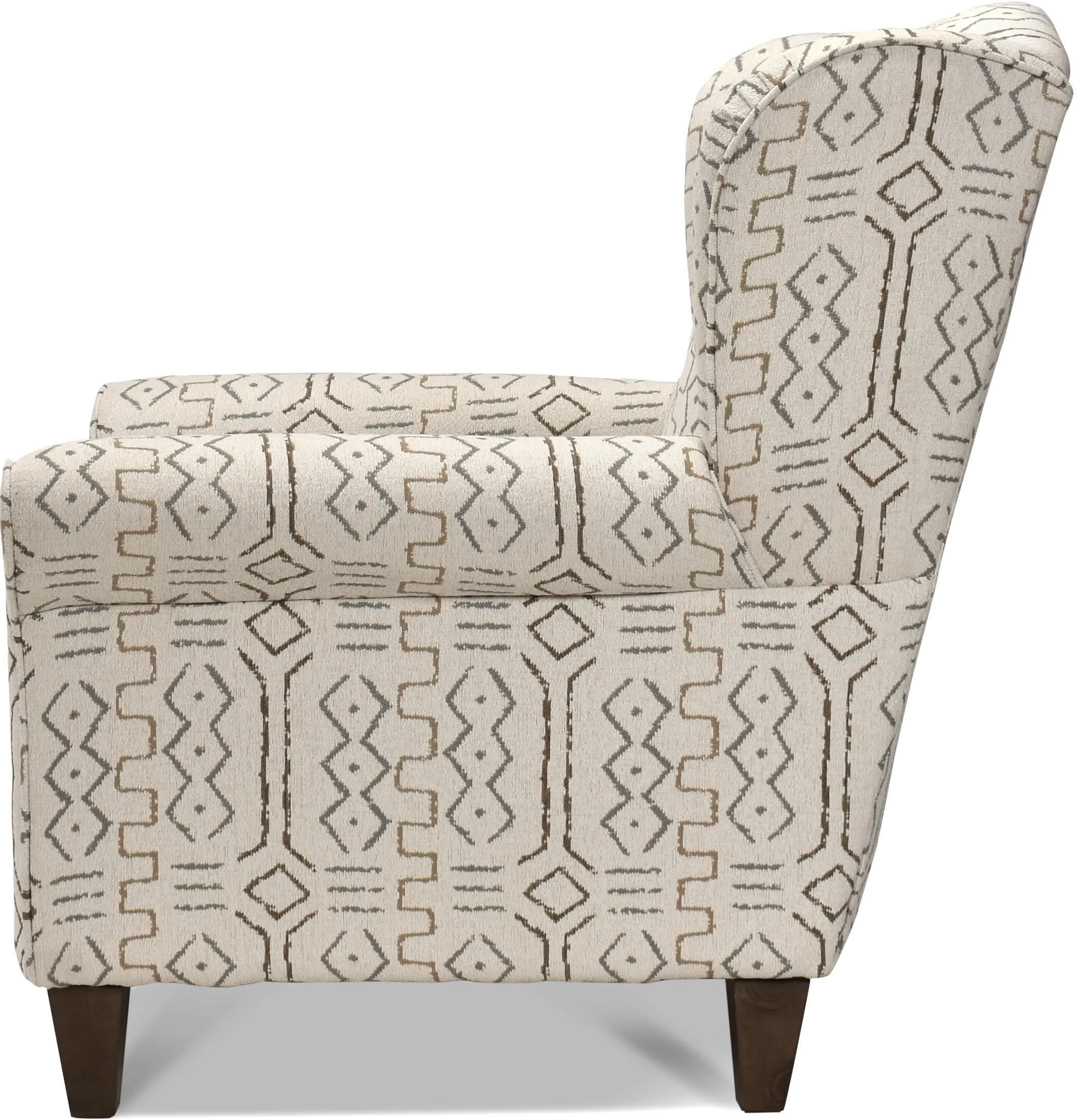 Contemporary Light Beige Accent Chair - Alvarado-3