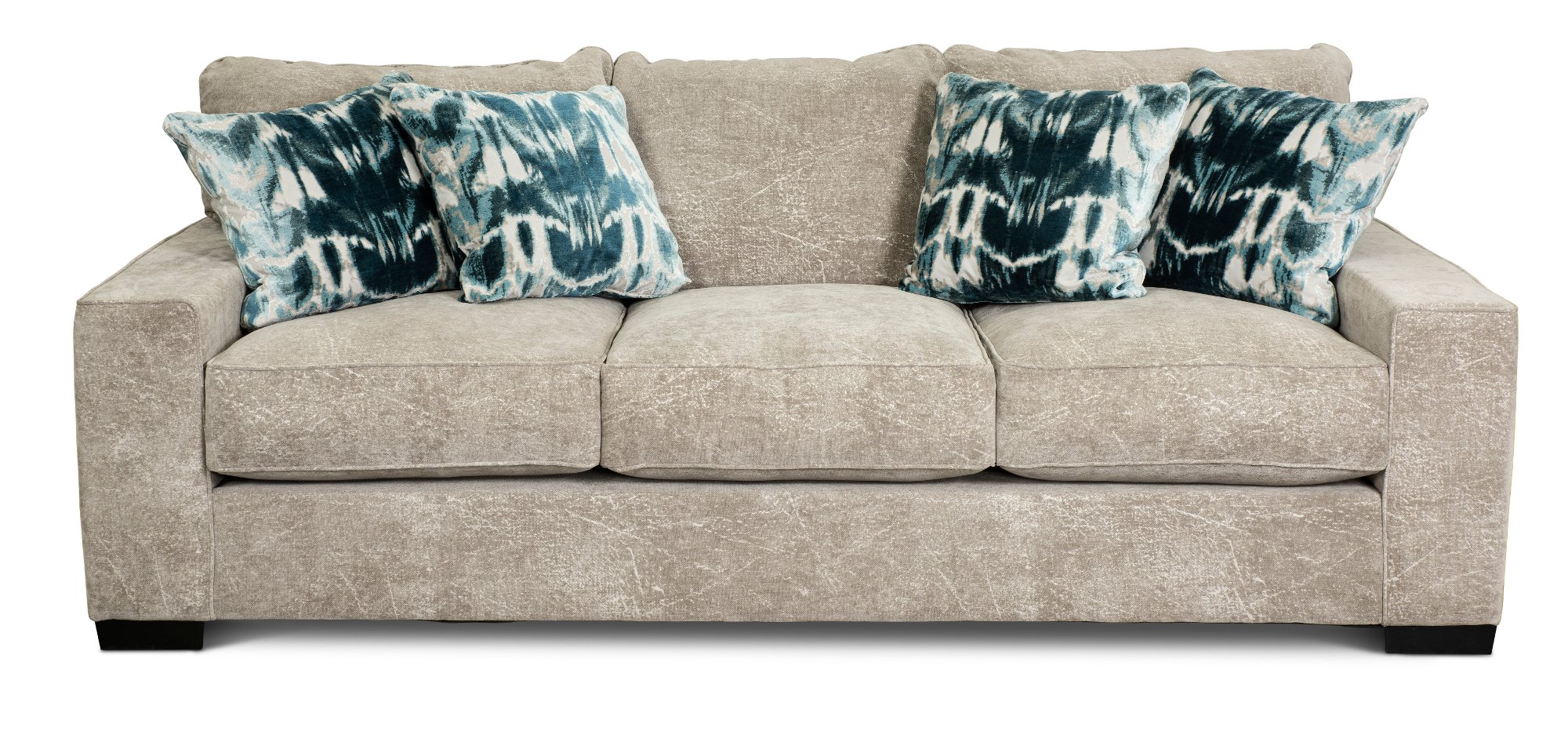 Contemporary Pebble Beige Sofa - Troy-1