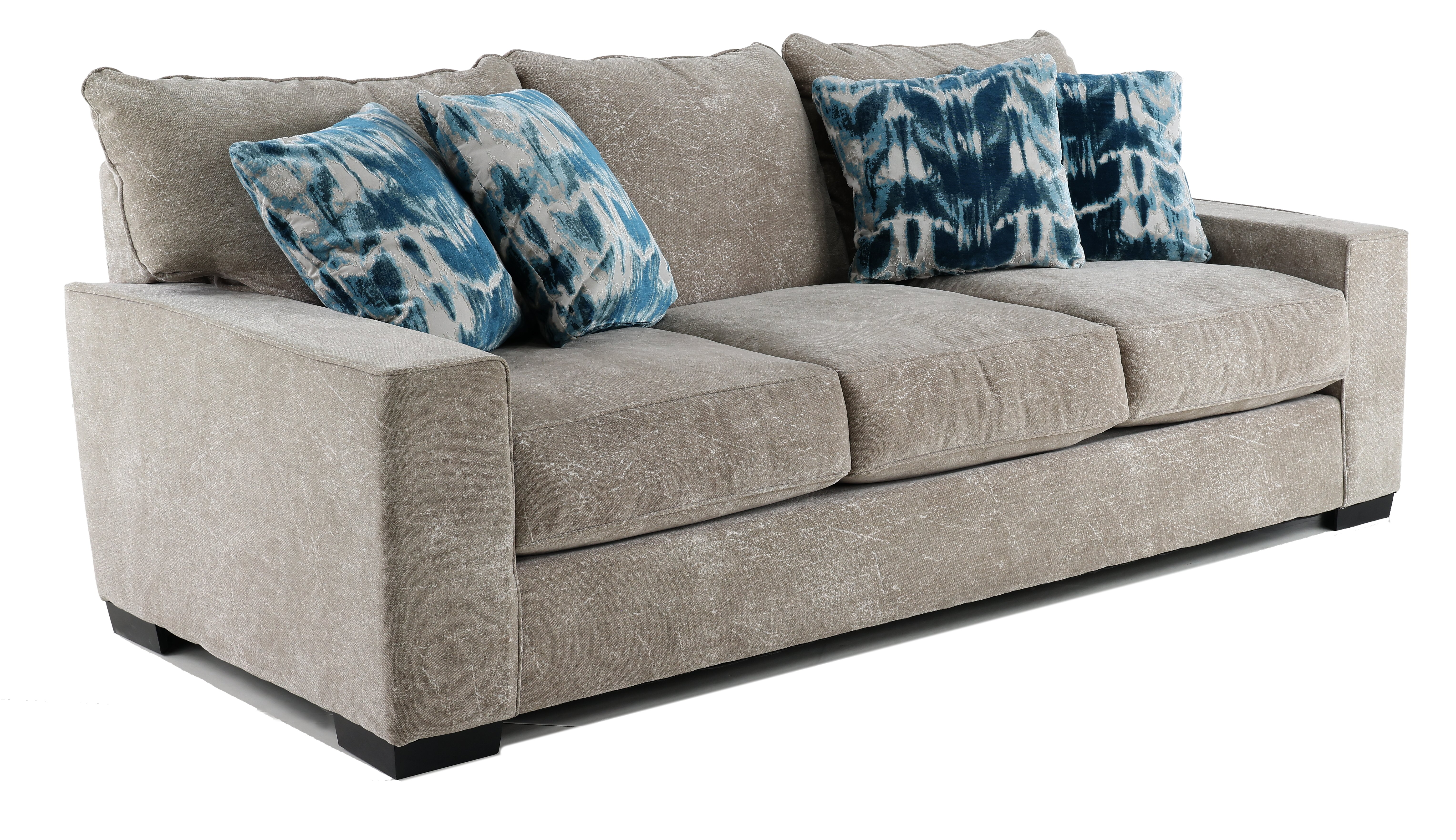 Contemporary Pebble Beige Sofa - Troy-3