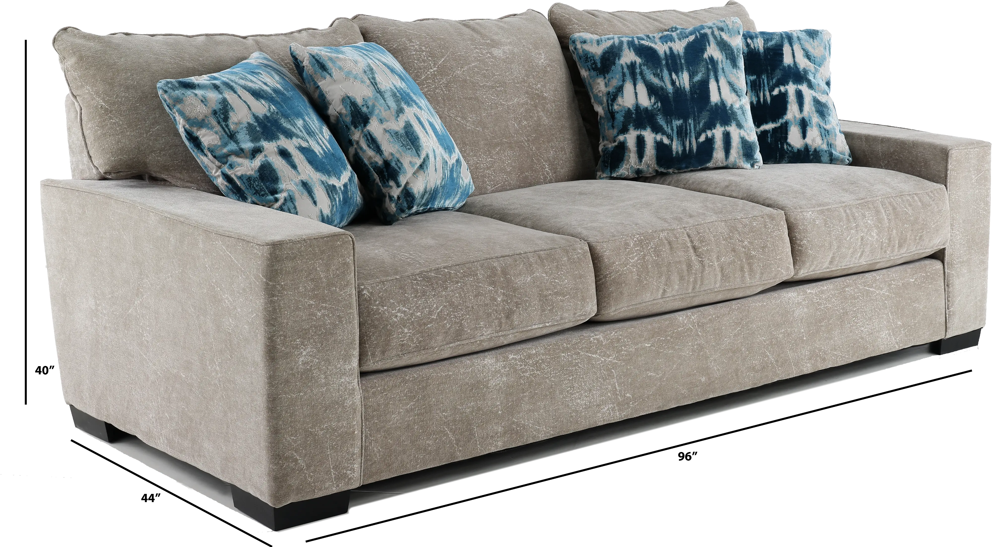 Troy Pebble Beige Sofa-4