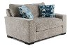 Contemporary Pebble Beige Chair - Troy