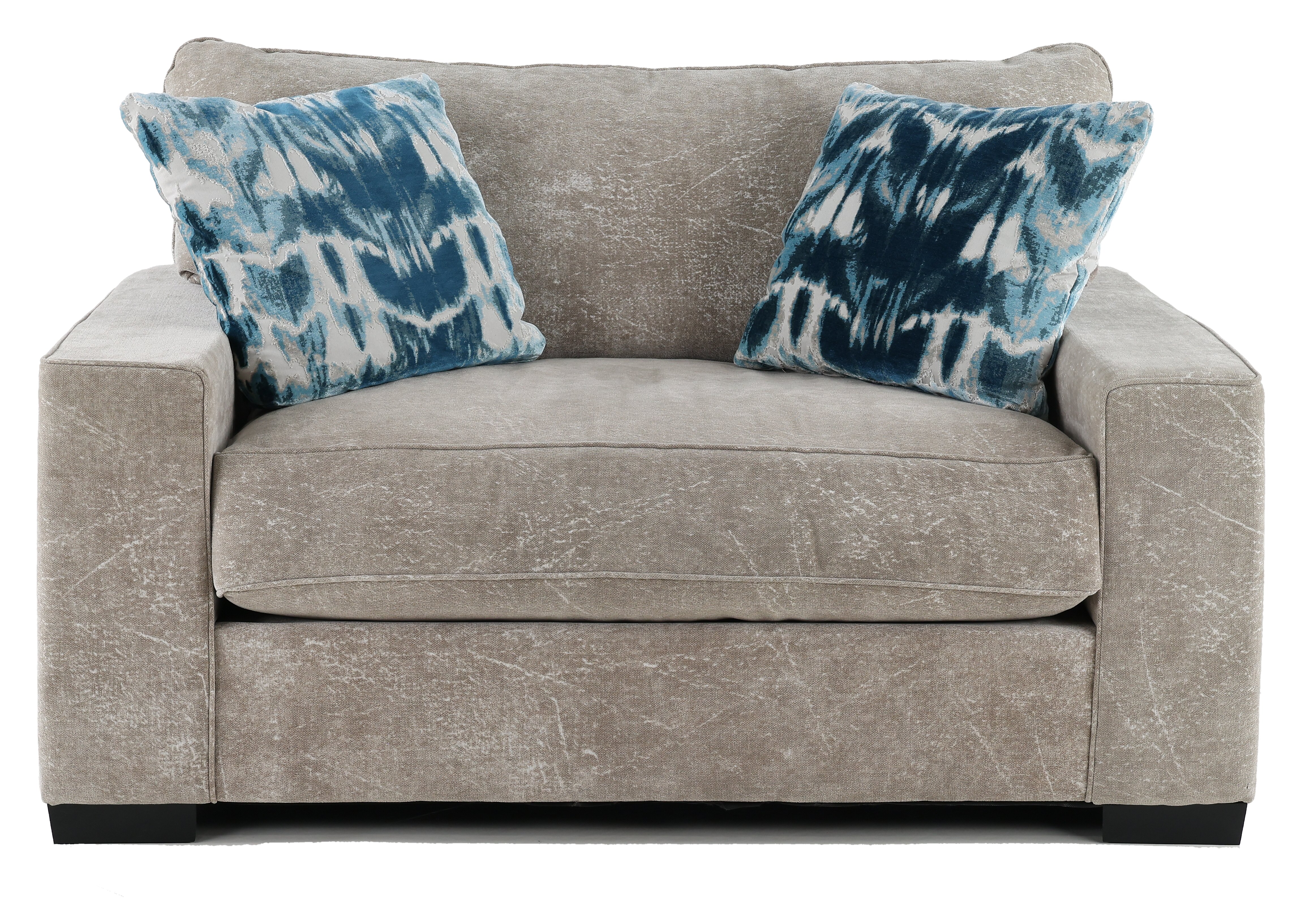 Contemporary Pebble Beige Chair - Troy-4