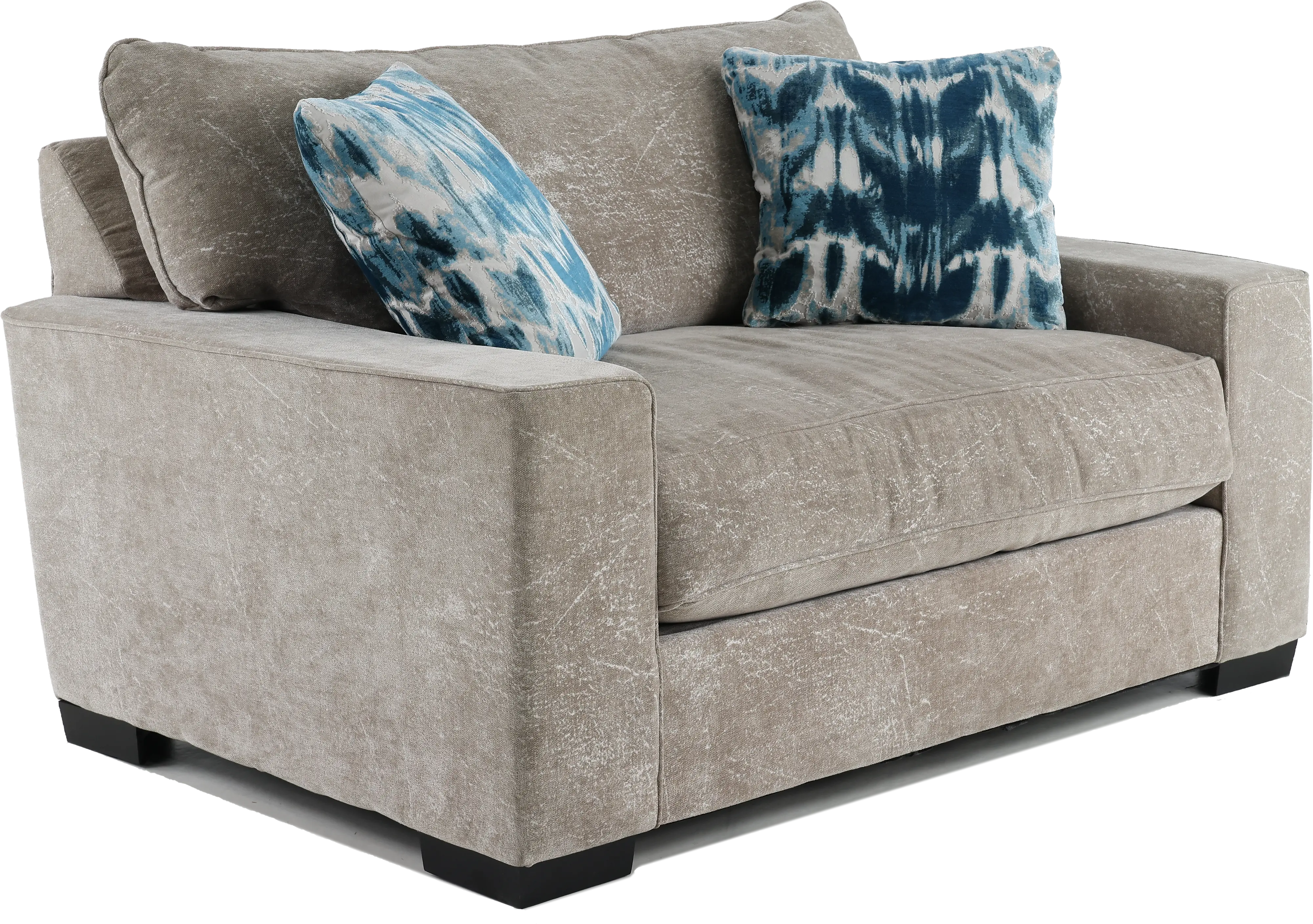Troy Pebble Beige Chair-1