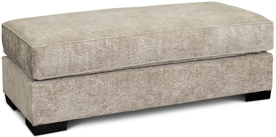 Contemporary Pebble Beige Ottoman - Troy-2