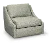 Romee Midnight Gray Swivel Accent Chair