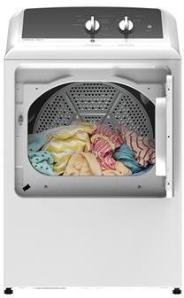 GTX52EASPWB GE Electric Dryer with Reverse-a-Door - 6.2 cu. ft. White-4