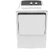 GTX52GASPWB GE Gas Dryer with Reverse-a-Door - 6.2 cu. ft. White