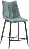Gray Upholstered Counter Height Stool - Rocco