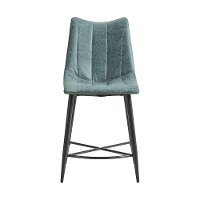 Gray Upholstered Counter Height Stool - Rocco-3