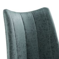 Gray Upholstered Counter Height Stool - Rocco-7