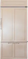 ZIC360NNRH Monogram 36 Inch Bottom Freezer Refrigerator - Panel Ready, 21.3 cu. ft.