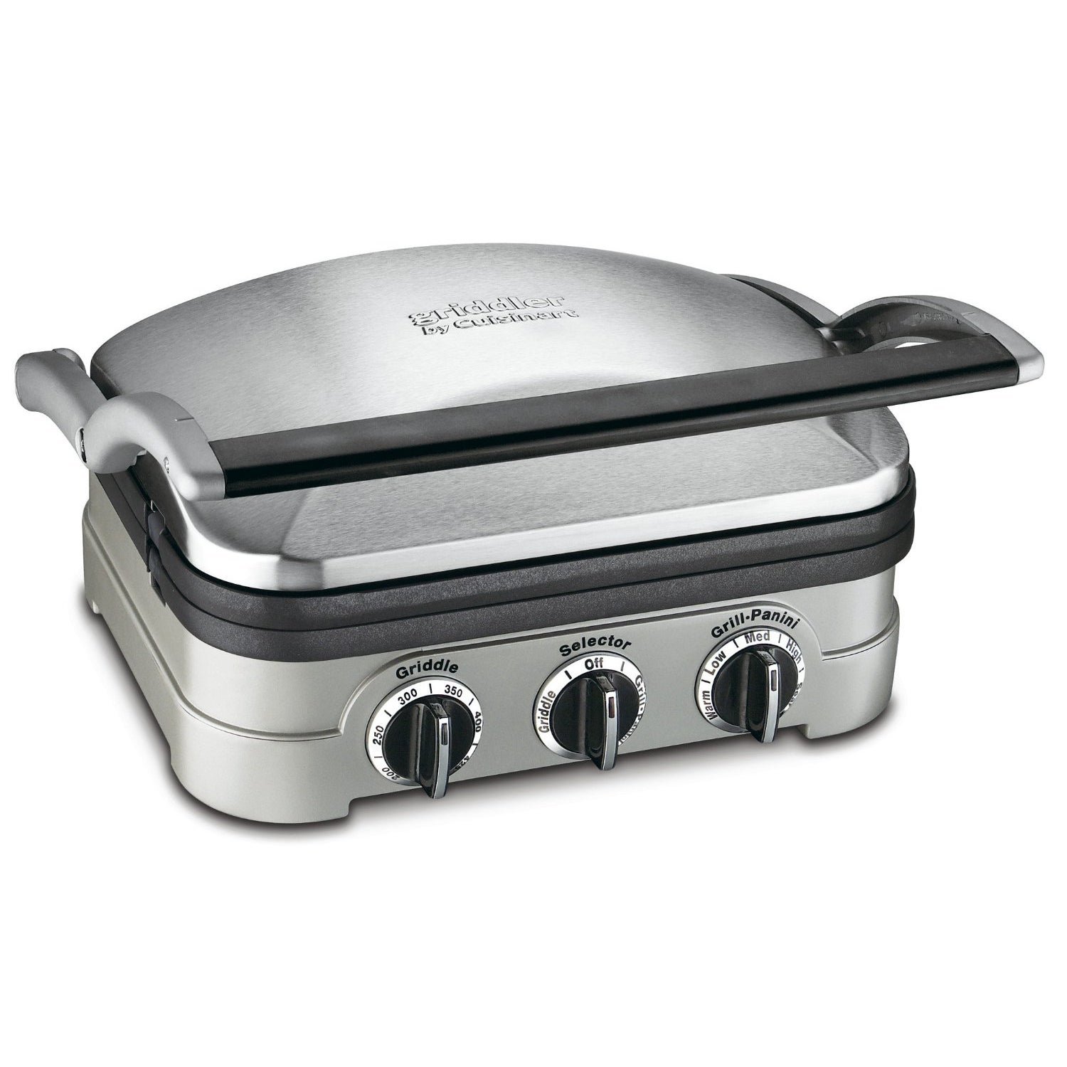 GRID-8NBJ2 Cuisinart Griddler 5 in 1 Grill - Brushed Stainless Steel-1