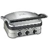 GRID-8NBJ2 Cuisinart Griddler 5 in 1 Grill - Brushed Stainless Steel