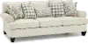 Branson Cotton Off-White Sofa