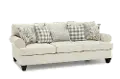 Branson Cotton Off-White Sofa
