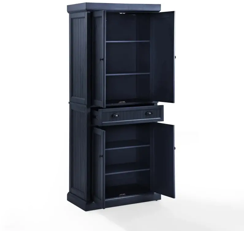 CF3103-NV Seaside Navy Tall Storage Pantry-2