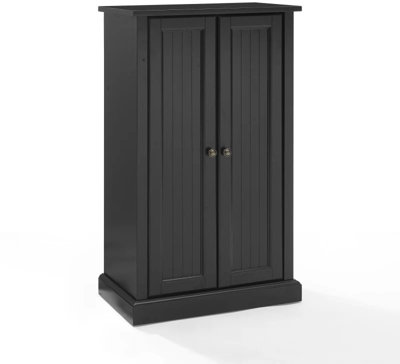 CF3106-BK Seaside Black Accent Storage Cabinet-2