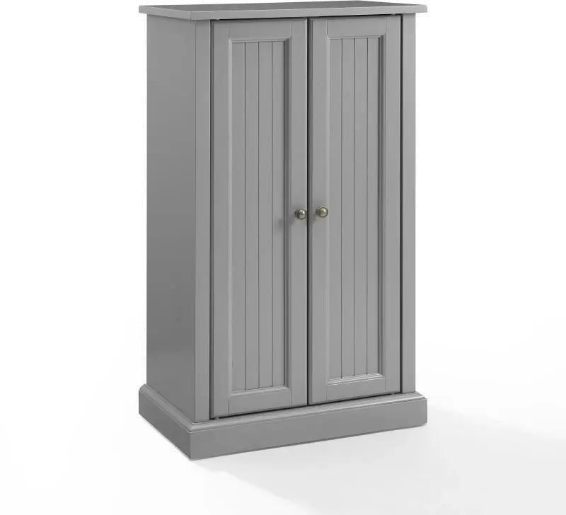 CF3106-GY Seaside Gray Accent Storage Cabinet-2