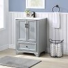 CF7022-GY 24 Inch Gray Bathroom Vanity With Sink - Tara