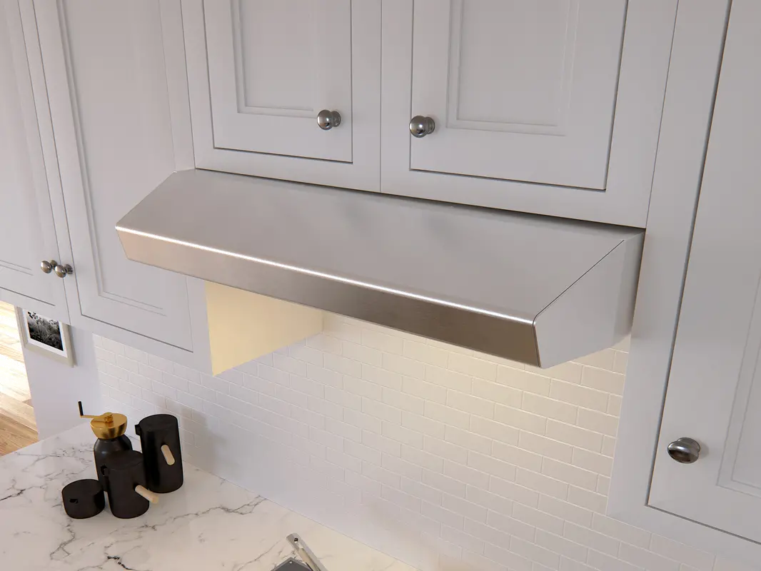 AK1100BS Zephyr 30 Inch Breeze I Range Hood - Stainless Steel-2