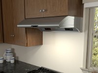 AK2100CS Zephyr 30 Inch Typhoon Under Cabinet Hood - Stainless Steel-3