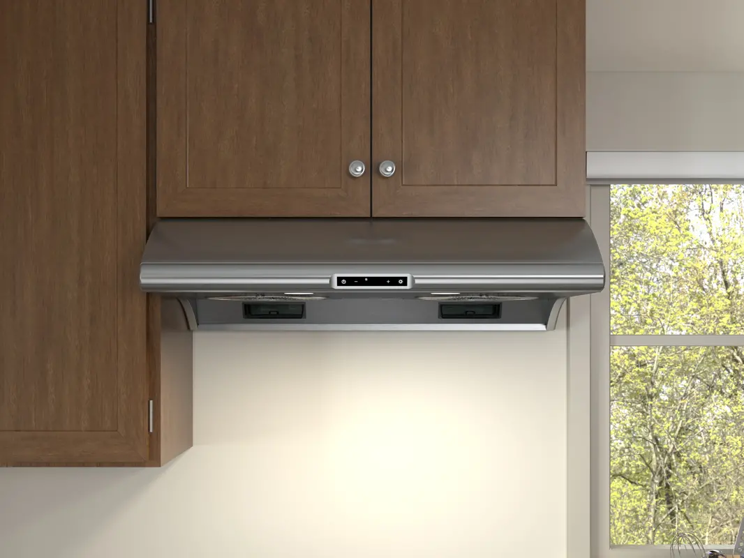 AK2136CS Zephyr 36 Inch Typhoon Under Cabinet Hood - Stainless Steel-2