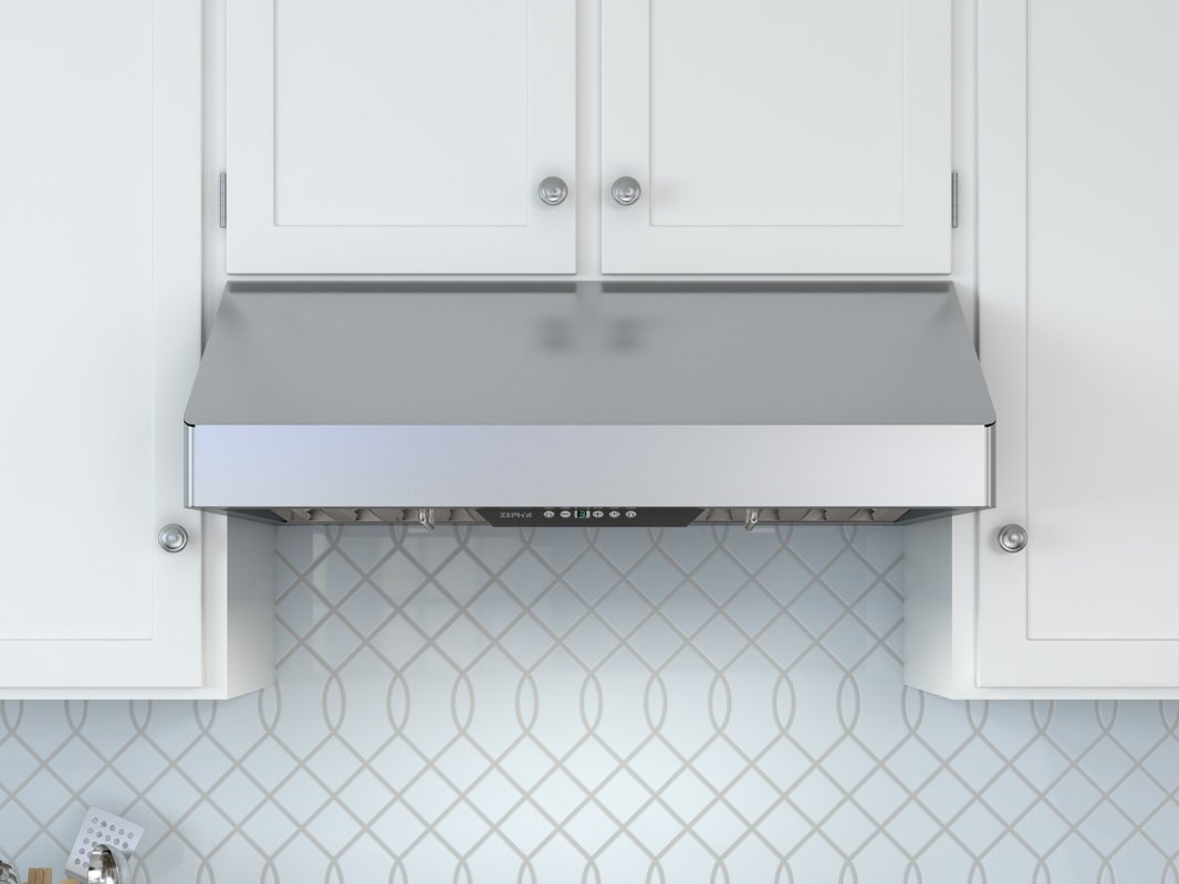AK7000CS Zephyr 30 Inch Tempest I Under Cabinet Hood - Stainless Steel-1