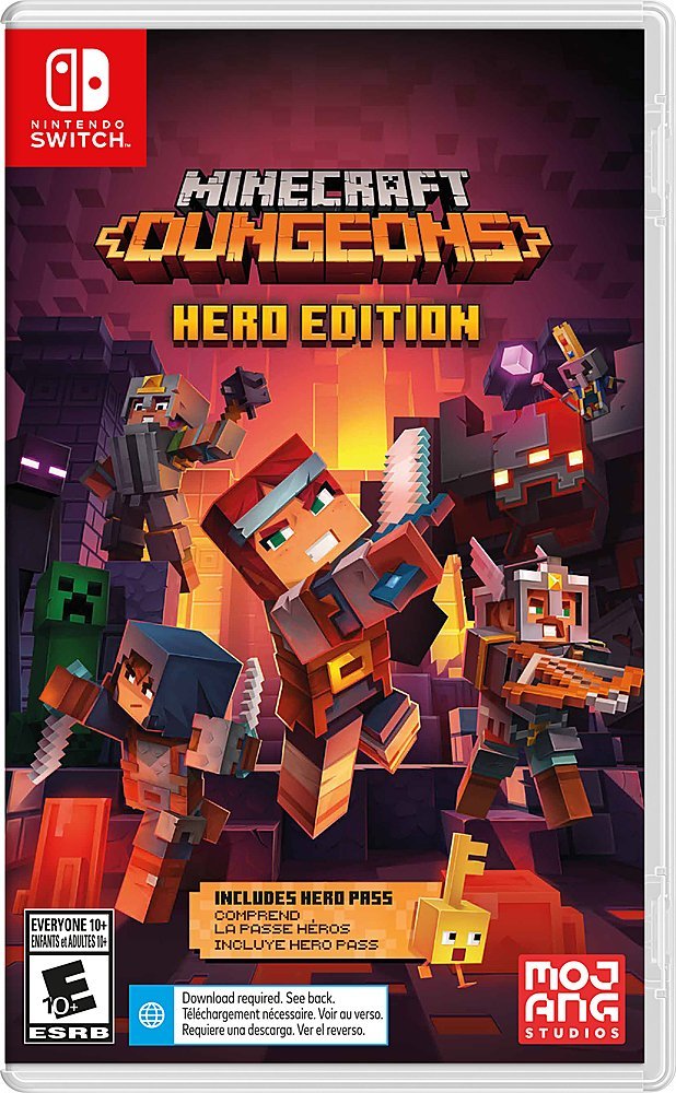 SWI HACPAUZ4E Minecraft Dungeons Hero Edition - Nintendo Switch-1