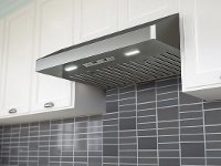 AK7136BS-BF Zephyr Gust 36 Inch Under Cabinet Hood - Stainless Steel-2