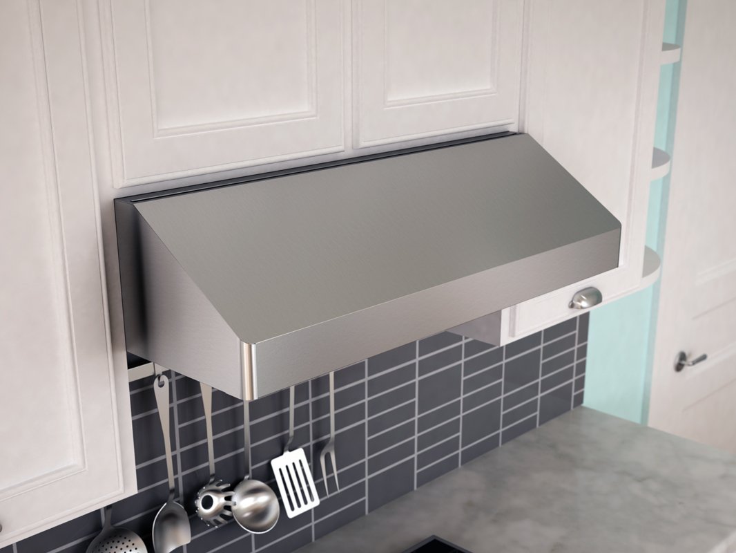 AK7136BS290-BF Zephyr Gust 36 Inch Under Cabinet Hood - Stainless Steel-1