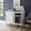 CF1103-WH White Media Console- Everett
