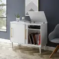 CF1103-WH White Media Console- Everett