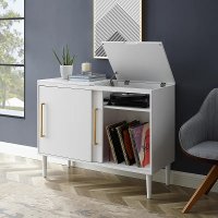 CF1103-WH White Media Console- Everett