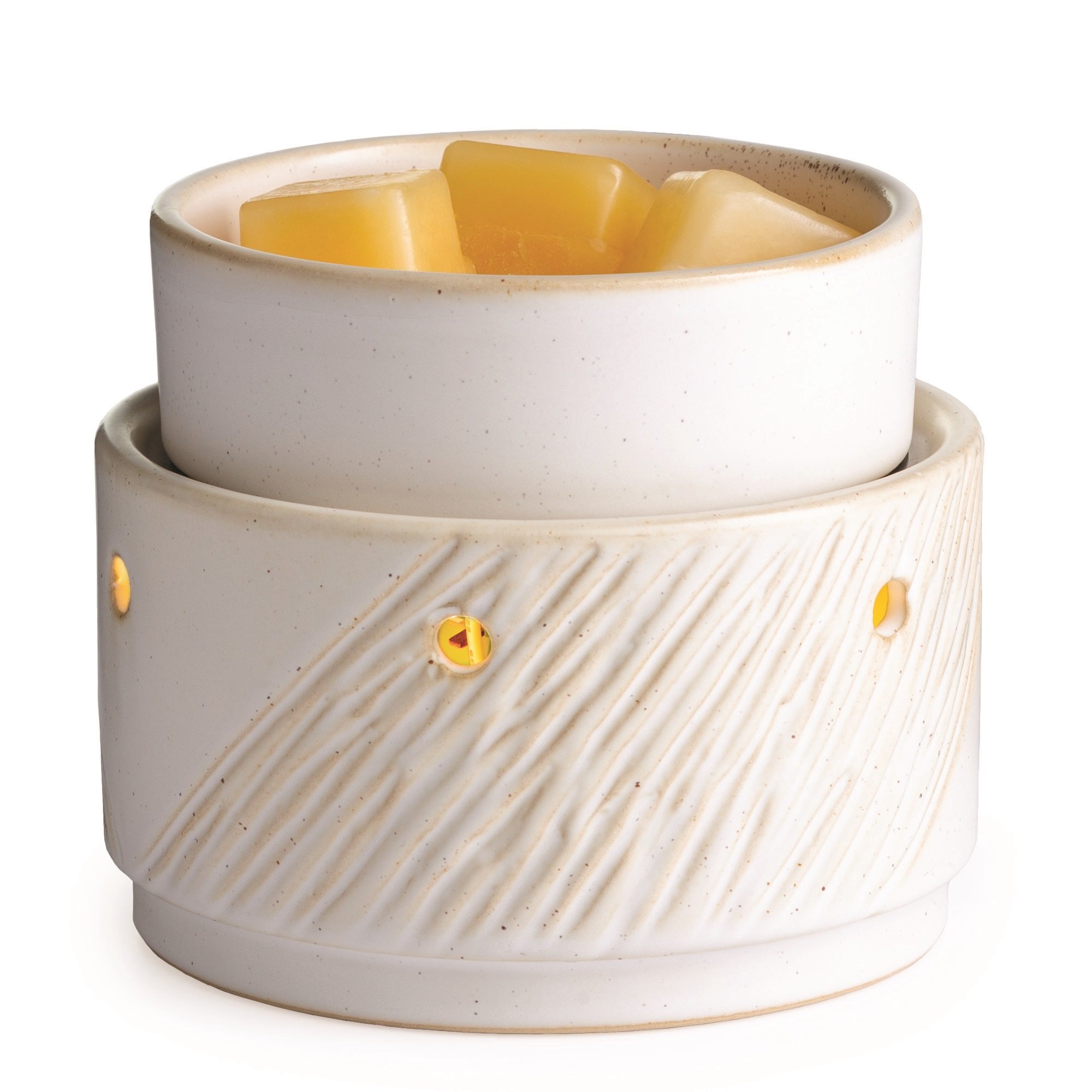 White Aspen 2-In-1 Deluxe Fragrance Warmer-1