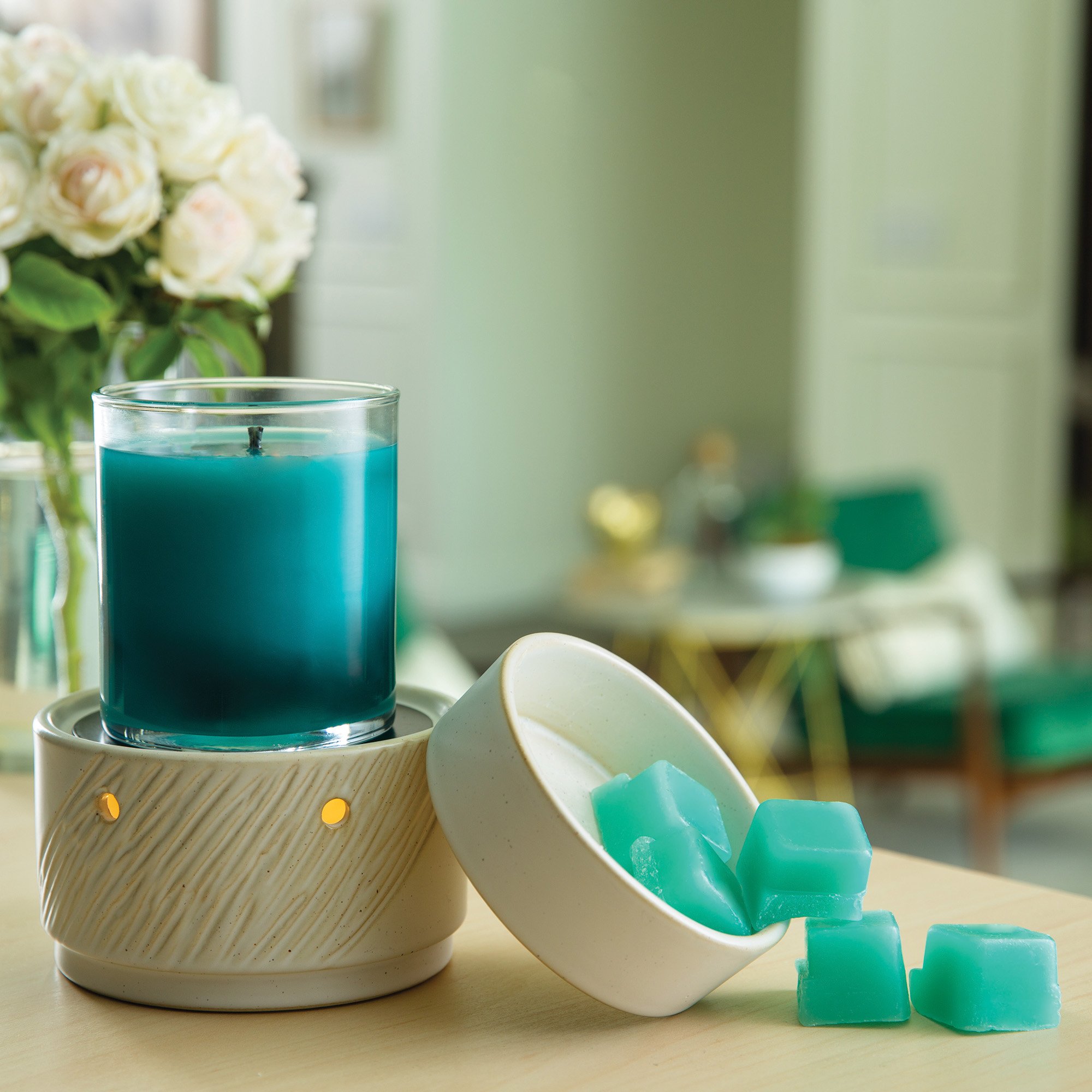 White Aspen 2-In-1 Deluxe Fragrance Warmer-2