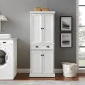 CF3114-WH Shoreline White Beadboard Pantry